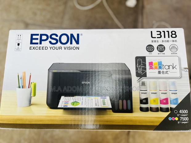 Epson Eco Tank 3 in 1 Photo Printer (Save Up to 90% of Cost · Photo 1