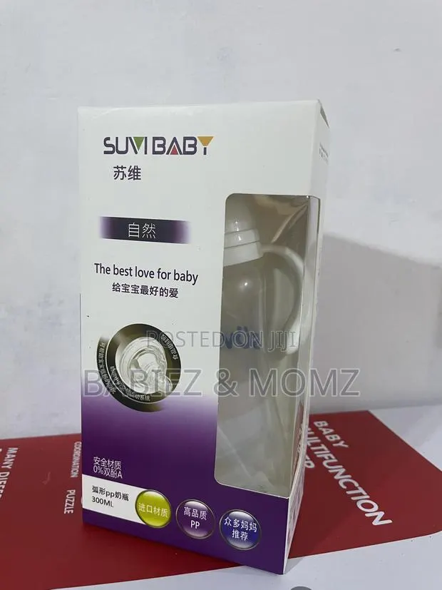 Suvibaby 300ml Baby Feeding Bottle | Bpa-Free Baby Bottle With Handle · Photo 1