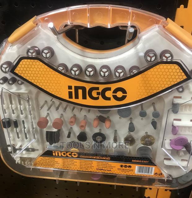 INGCO 250pecs Mini Drill Accessories · Photo 1