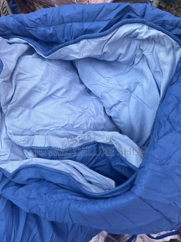Reversible Comforter Royal Blue Ocean Blue Thick Fluffy Luxury · Photo 1