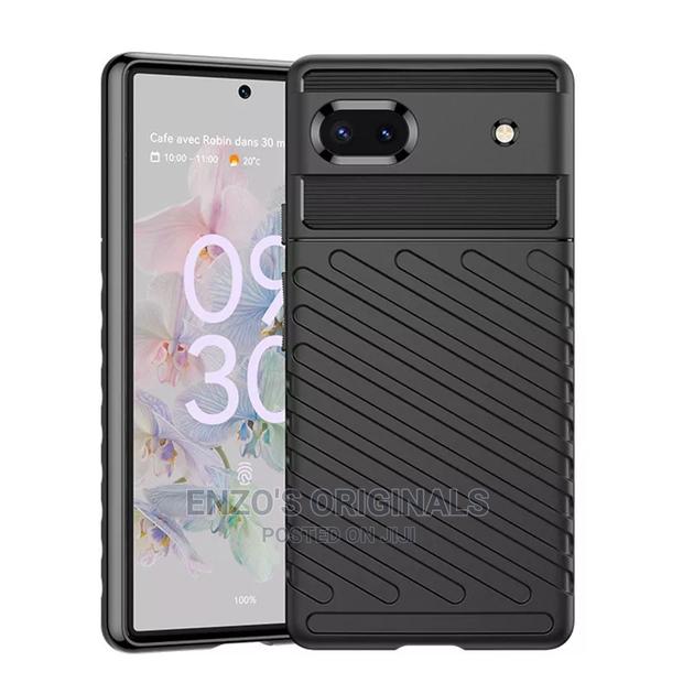 Google Pixel 6A Sleek Protection Case Black · Photo 1