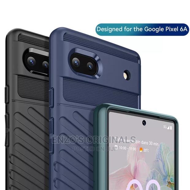 Google Pixel 6A Sleek Protection Case Black · Photo 2