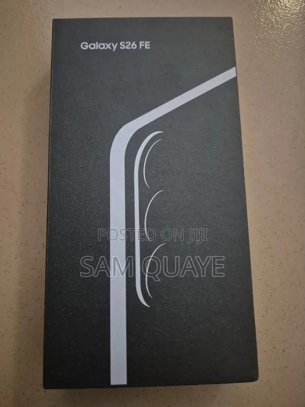 New Samsung Galaxy S26 FE 128 GB Black · Photo 1