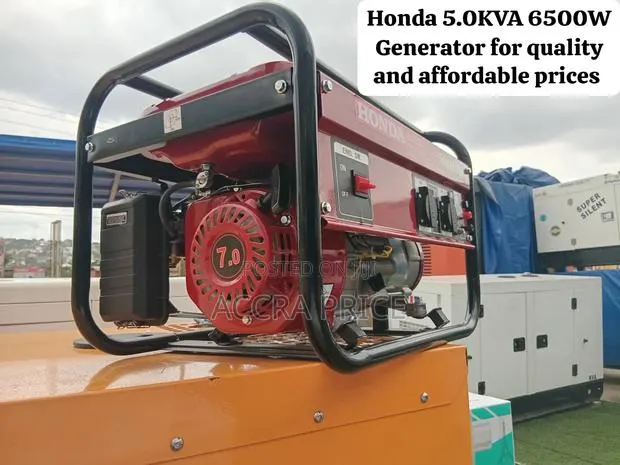 Honda 6500W Generator – Dependable Power for Homes, Shops and Offices · Photo 1