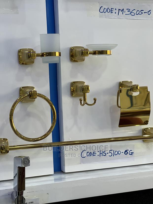 Gold Brass Bath Room Accessories (Italy) · Photo 6