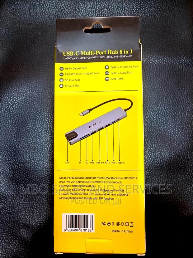 Miicam USB Type-C Multi Port Hub 8 in 1 · Photo 5
