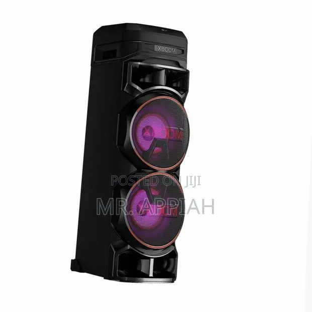 High Efficient LG RNC9 Portable Bluetooth Speaker(Black) · Photo 1
