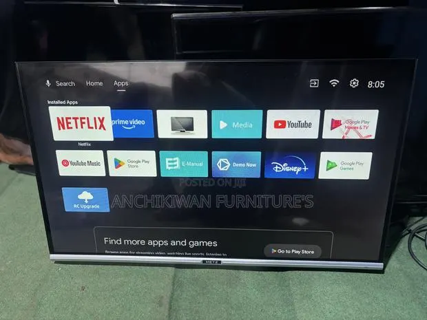 Metz 32 Inches Android Tv With Bluetooth,Netflix,Youtube,Satellite,Etc · Photo 1