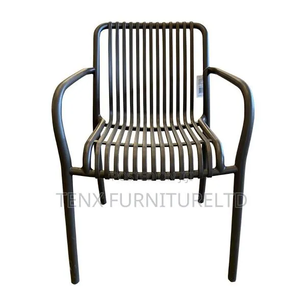 Plastic Chair Brown 53x58x79cm · Photo 1