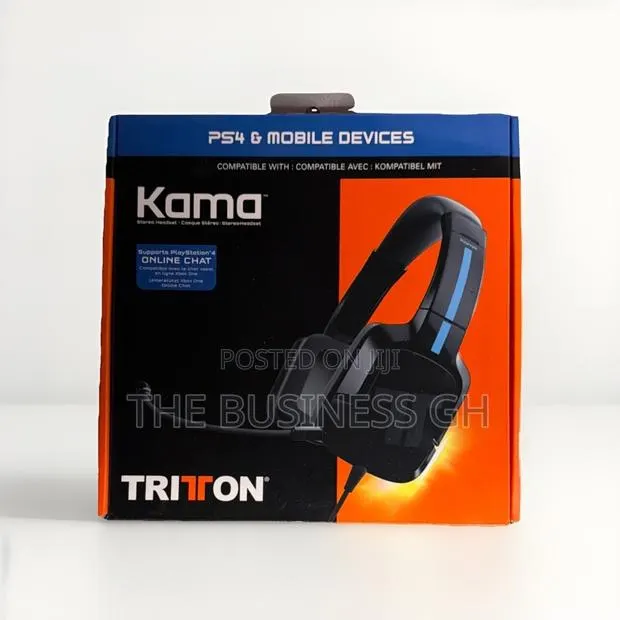 Tritton Kama Black Headset/ Mic for PS4 · Photo 1