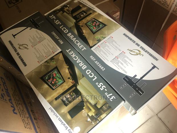 Ceiling TV Bracket Mount Tilt Swivel for Most 37-55 Inch TV · Photo 1