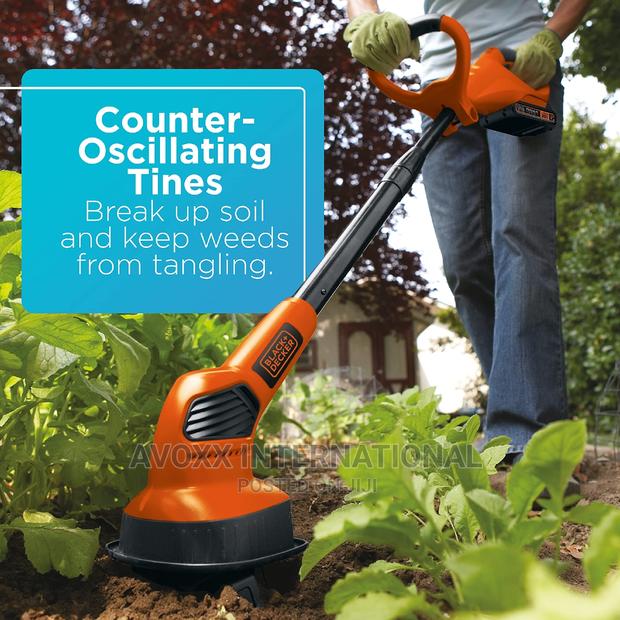 Black+Decker 20v Max* Cordless Cultivator Tiller (Lgc120) · Photo 5