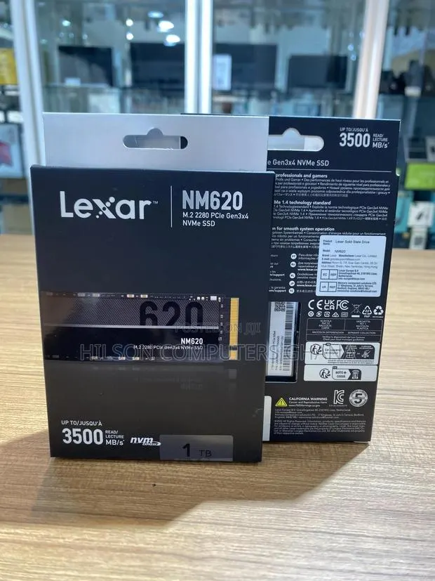 Lexar Nm620 1tb Ssd, M.2 2280 Pcie Gen3x4 Nvme · Photo 1