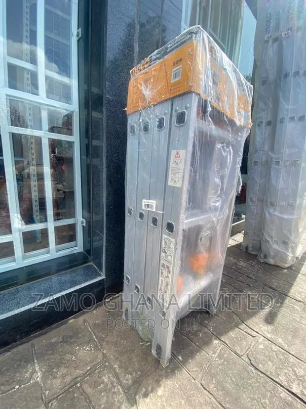 Folding Aluminum Ladder 4×3 - Hlad04431 · Photo 1