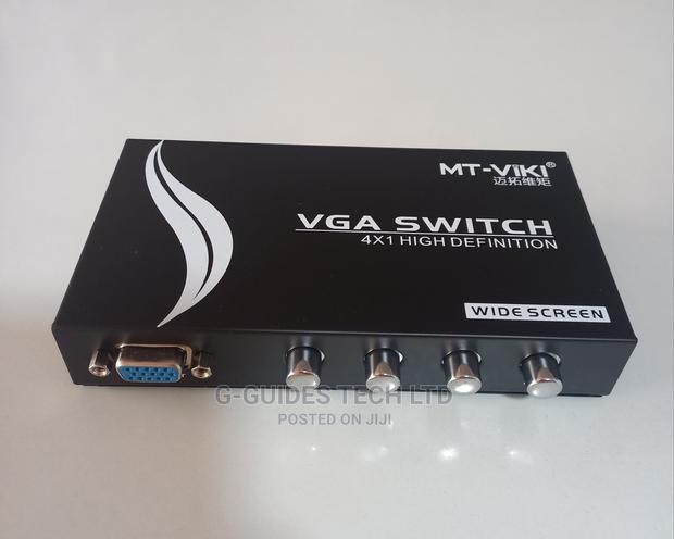 4 Port VGA Switch Video Selector Switcher (4 Input 1 Output) · Photo 2