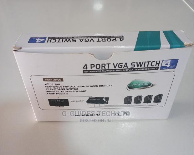 4 Port VGA Switch Video Selector Switcher (4 Input 1 Output) · Photo 4