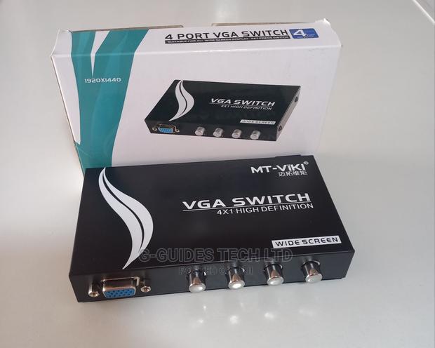 4 Port VGA Switch Video Selector Switcher (4 Input 1 Output) · Photo 5