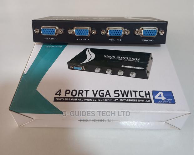 4 Port VGA Switch Video Selector Switcher (4 Input 1 Output) · Photo 7