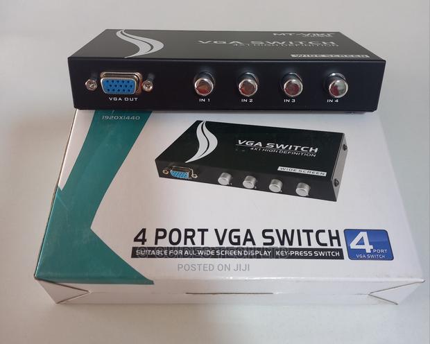 4 Port VGA Switch Video Selector Switcher (4 Input 1 Output) · Photo 8