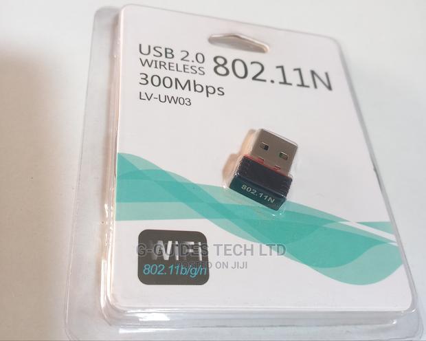 USB Wifi 300mbps Dongle Wireless 2.0 Adapter LV-UW03 802.11N · Photo 1