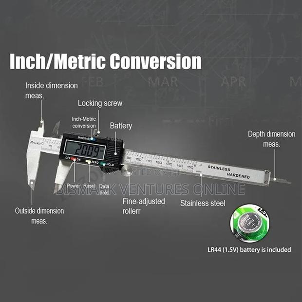 150mm 6inch Stainless Digital Caliper · Photo 2