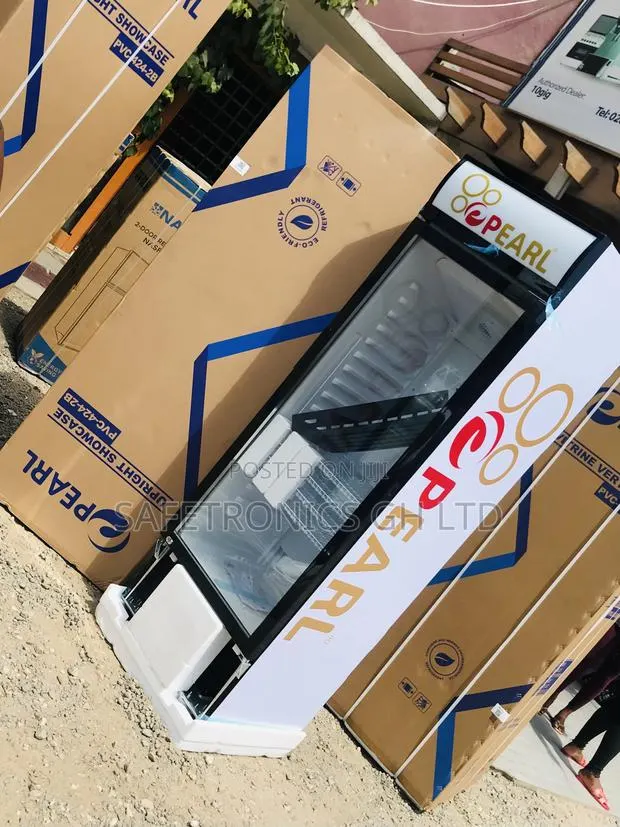 Available Display 400L Glass Pearl PVC-424 Singledoor Fridge · Photo 1