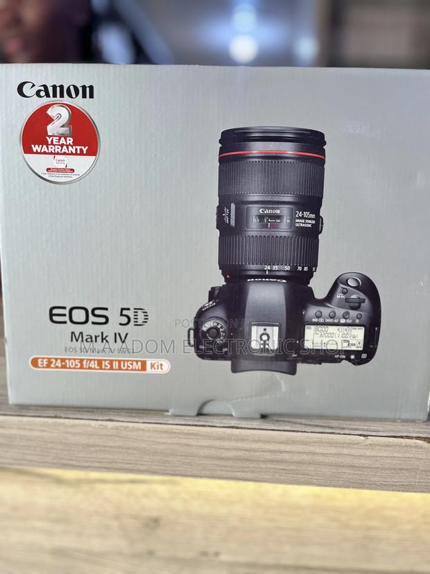 Plus Free Lens 24-105”Usm Canon Eos 5D Iv Digital Camera · Photo 1