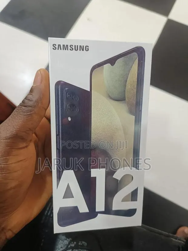New Samsung Galaxy A12 128 GB Black · Photo 1