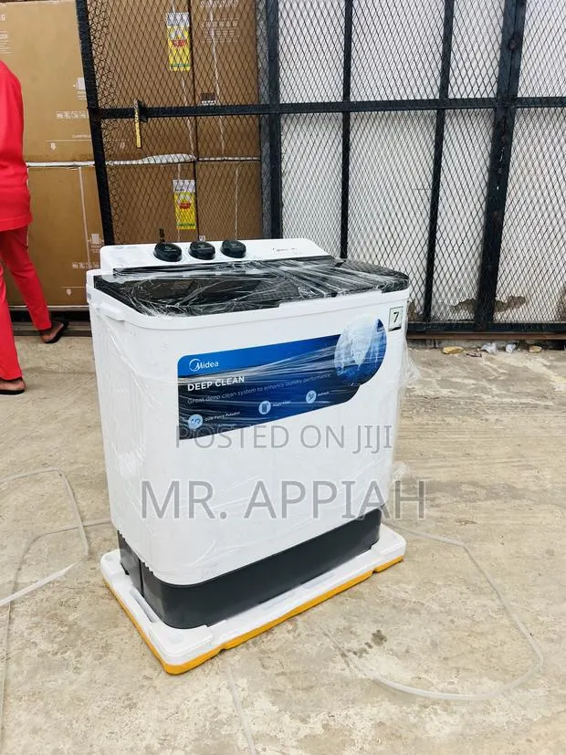 Order Authentic Midea Semi-Auto Washing Machine(7kg)White · Photo 1