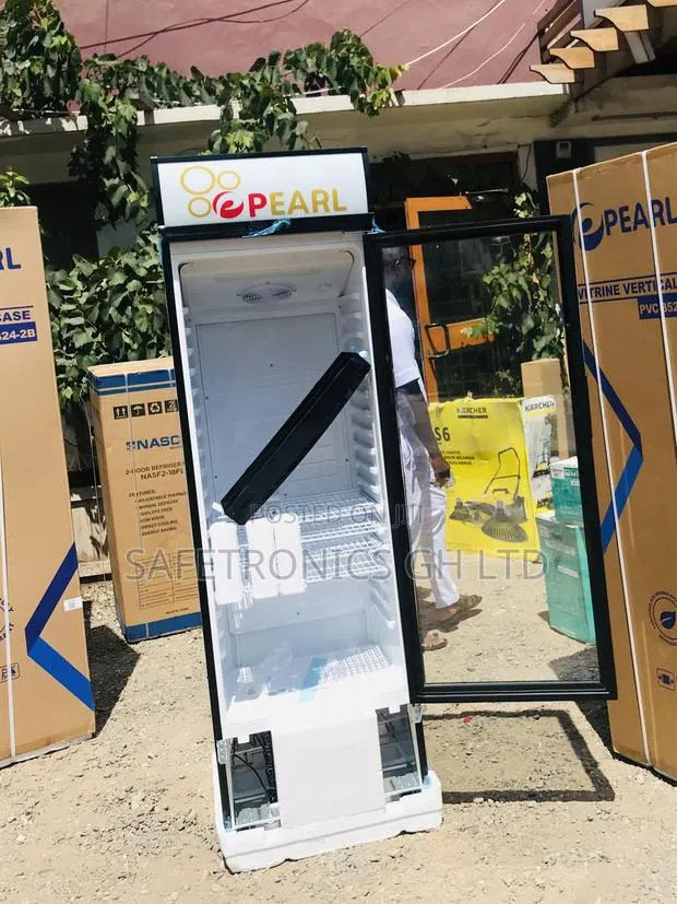 ; Elegant New Display Pearl PVC-424 Glass 1door 400L · Photo 1