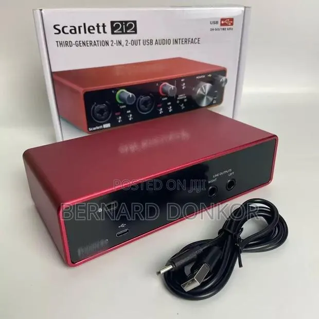 Scarlet Focusrite Sound Cards 2i2, 3rd Generation · Photo 1