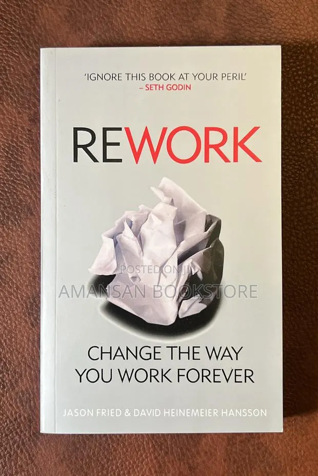 Rework By Jason Fried And David Heinemeier Hansson · Photo 1