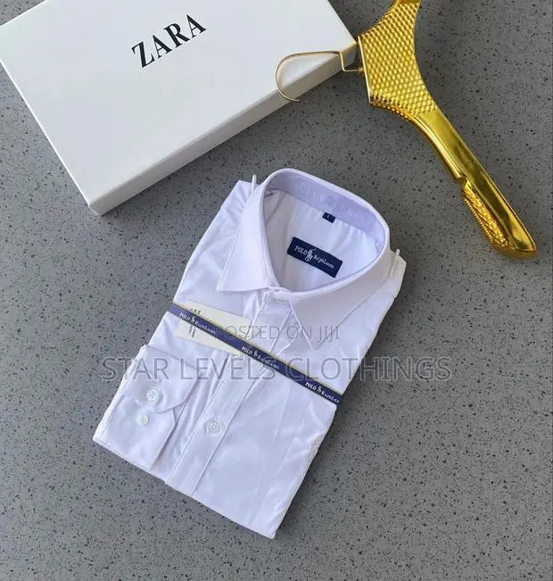Pure Cotton Polo Long Sleeves Shirts · Photo 1