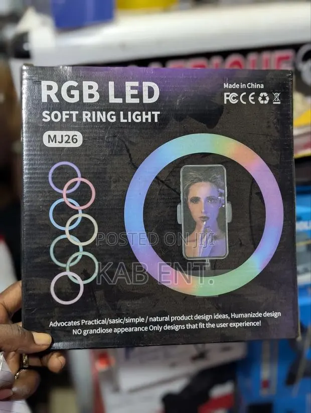 Ring Light With Tripod Stand (10-22 Inches) · Photo 1