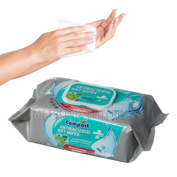 Ultra Compact Antibacterial Wipes,12packs/100sheets · Photo 3