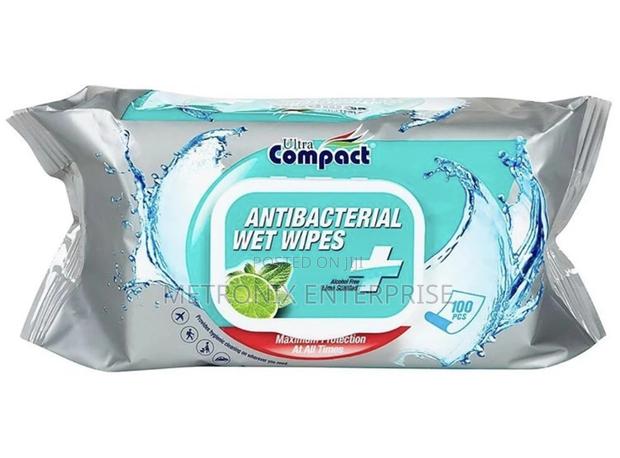 Ultra Compact Antibacterial Wipes,12packs/100sheets · Photo 1