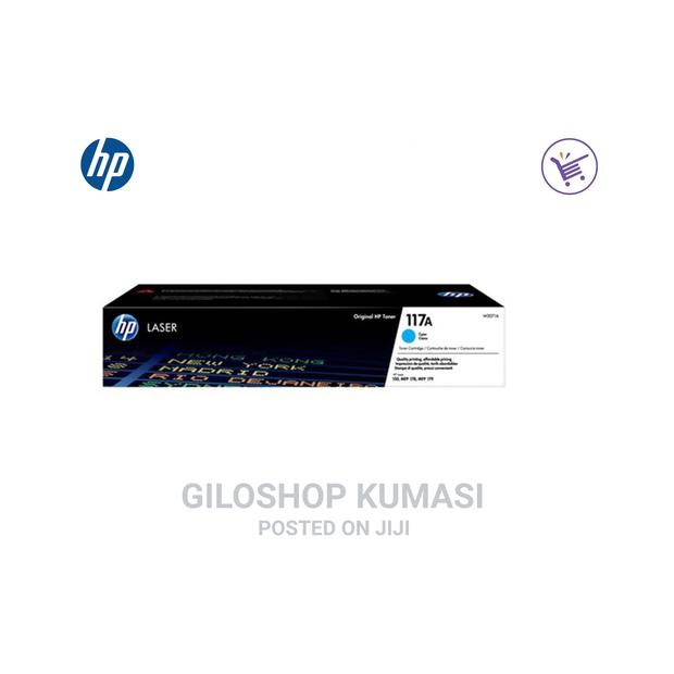 HP W2072A 117A Original Laser Toner Cartridge Cyan · Photo 1