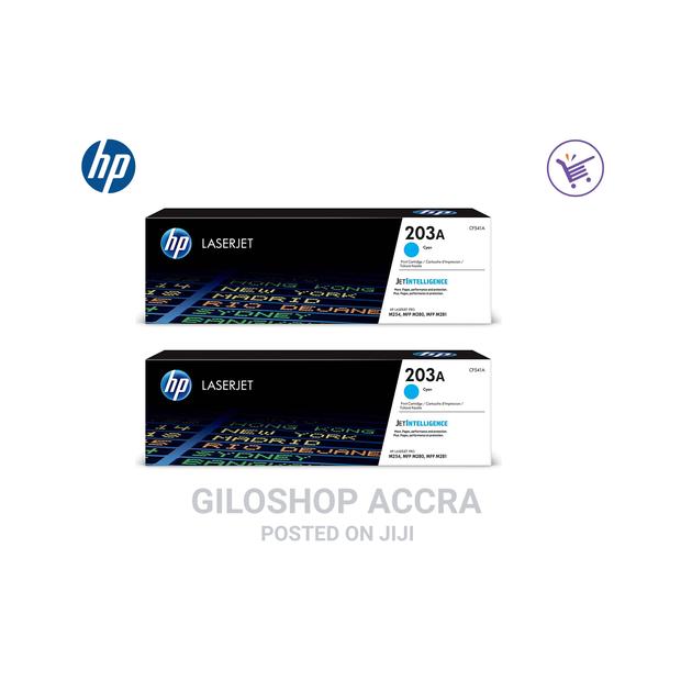 Hp Cf541a 203a Laserjet Toner Cartridge - Cyan · Photo 1