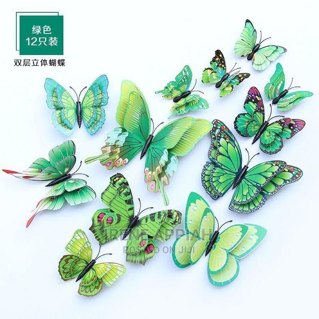 Decorative 3d Butterfly Stickers(12 Pieces) · Photo 3
