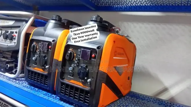 New Technology Ecoolmax Inverter 7kva 8000watt Petrol 7kva · Photo 1