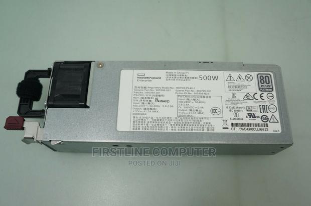 HPE 500W FS Plat Ht PLG LH PWR Sply Kit · Photo 3