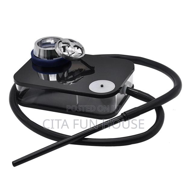 LED Light Shisha Box With Acrylic Hookah · Photo 2