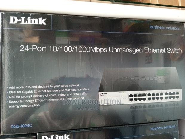 D-Link Switch Gigabit 24port
