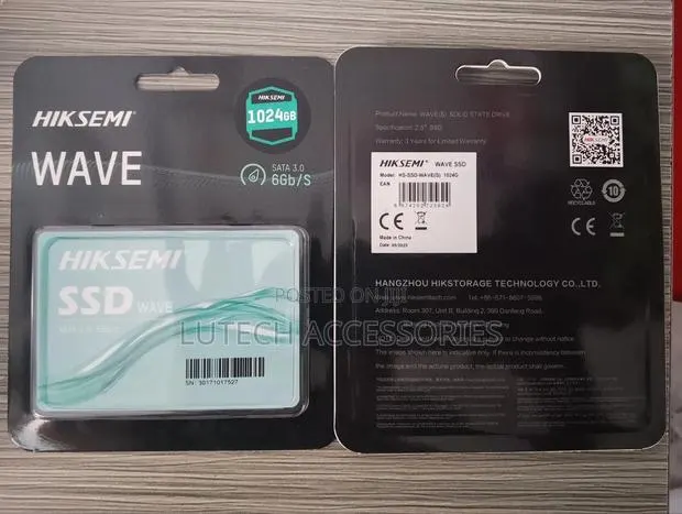Hiksemi SSD Wave Sata 3.0gbs 1024 · Photo 1