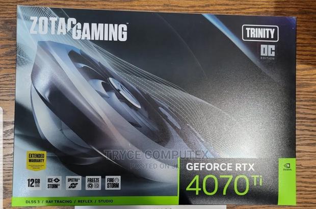 Zotac Gaming Geforce RTX 4070 Ti Trinity 12gb Graphic Card · Photo 1