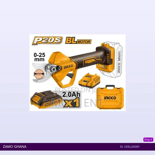 Cordless Gauge Straight Shear 20v - Cssli202581 · Photo 1