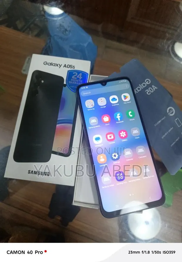 New Samsung Galaxy A05s 128 GB Black · Photo 1