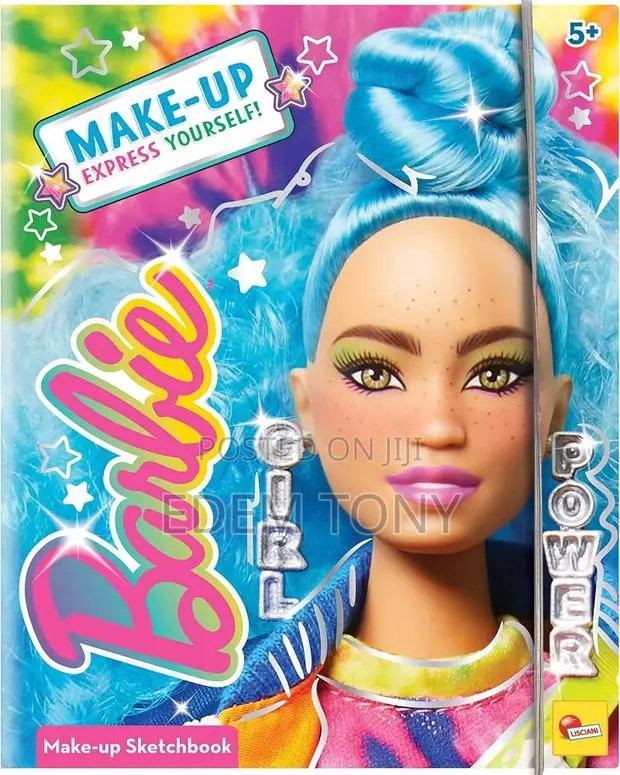 Lisciani - Barbie - Make-Up Book With Make-Up Set and Mirror - 5+ Yrs