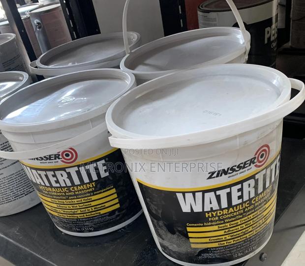 Waterproof Hydraulic Cement 4.53 Kg(Watertite Zenser)