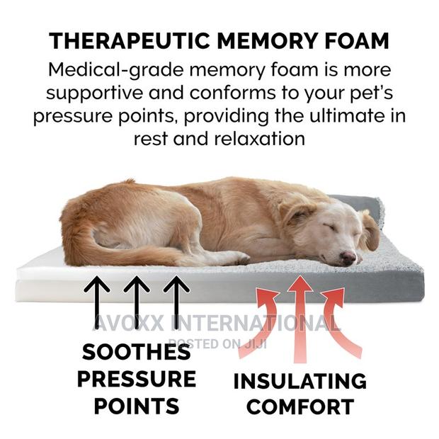 Deluxe Chaise Faux Fur Suede Lounge Pet Bed/Dogs Cats · Photo 5